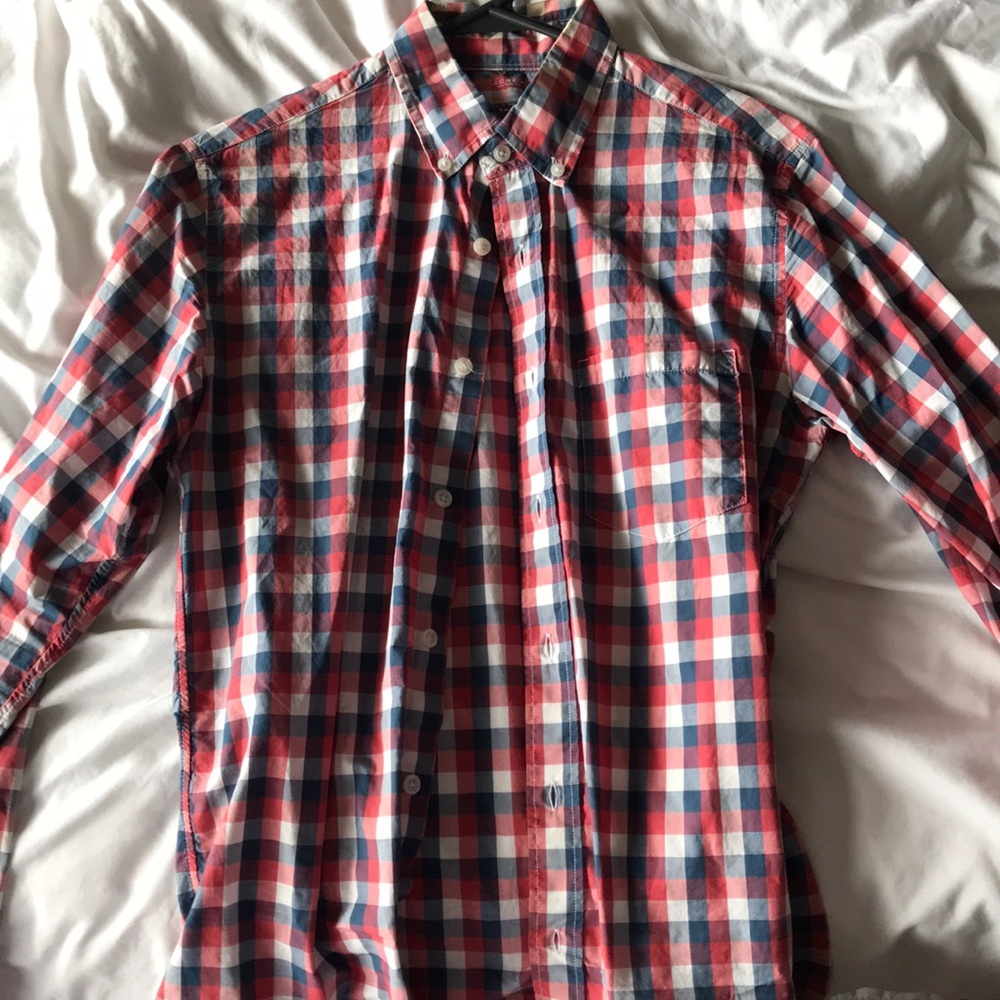 J. Crew Slim Fit, Men’s button up shirt